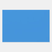 Bleu de France - Elegante, klassieke effen kleur Inpakpapier Vel (Voorkant 2)