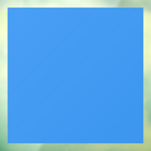 Bleu de France (vaste kleur) Raamsticker (Vel 3)