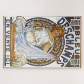 Bleu Deschamps van Alphonse Mucha Legpuzzel (Horizontaal)