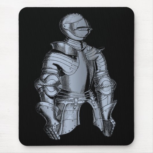 Bleu Knight Mousepad Muismat (Voorkant)