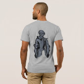 Bleu Knight Shirt (Achterkant volledig)