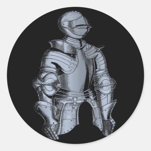 Bleu Knight Sticker (Voorkant)