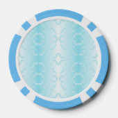 bleu poker chips (Achterkant)