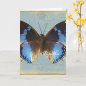 BLEU van Papillon Kaart (Gele Bloem)