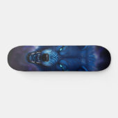Bleu wolf  Skateboard  (Horizontaal)