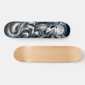 Bleu Wolf Skateboard design (Horizontaal)