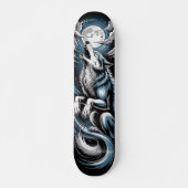 Bleu Wolf Skateboard design (Voorkant)