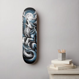 Bleu Wolf Skateboard ontwerp