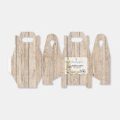 Bleu Yellow Cowboy Wild West Rodeo Western Boy Bedankdoosjes (Uitgevouwen)