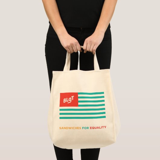 BLgT-vlag Tote Bag (Voorkant (product))
