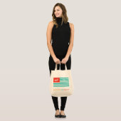 BLgT-vlag Tote Bag (Voorkant (model))
