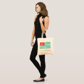 BLgT-vlag Tote Bag (Voorkant (model))