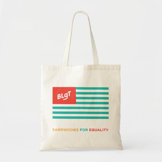 BLgT-vlag Tote Bag (Voorkant)