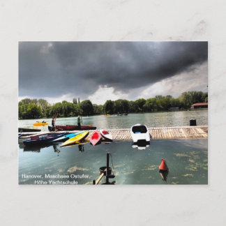Blick über den Maschsee, Hannover Briefkaart