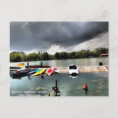 Blick über den Maschsee, Hannover Briefkaart (Voorkant)