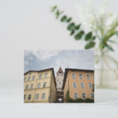 BLICK VON MARKTPLATZ HAAG AUF KLEINEN SCHLOSSTURM BRIEFKAART (Staand voorkant)