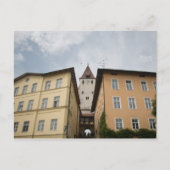 BLICK VON MARKTPLATZ HAAG AUF KLEINEN SCHLOSSTURM BRIEFKAART (Voorkant)