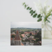 BLICK VON SCHLOSSTURM AUF HAAGER MARKTPLATZ BRIEFKAART (Staand voorkant)