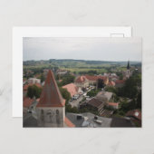 BLICK VON SCHLOSSTURM AUF HAAGER MARKTPLATZ BRIEFKAART (Voorkant / Achterkant)