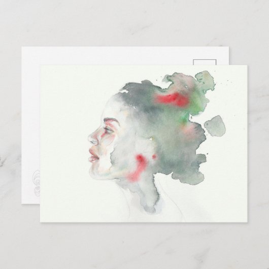 Blick zurück briefkaart (Voorkant / Achterkant)