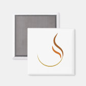 BLIDUL-logo ventilator Magneet (Voorkant / Achterkant)