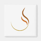 BLIDUL-logo ventilator Magneet (Voorkant)