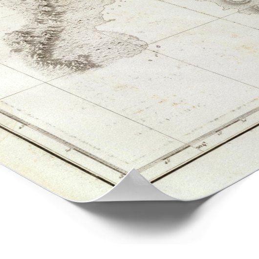 Bliegend geluid op het Alaska-schiereiland Poster (Hoek)