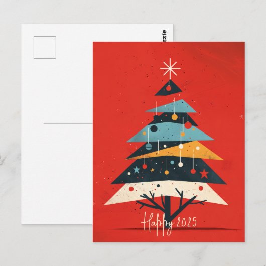 Blij 20xx briefkaart (Voorkant / Achterkant)