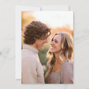Blij Aards Romantische Foto Kaart