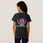 Blij Alien Robot T-shirt (Achterkant volledig)