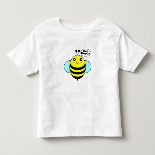 Blij als een Bij T-Shirt (Voorkant)