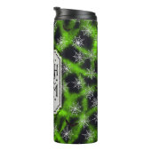 Blij als een heks in een bezemfabriek thermosbeker (Geroteerd rechts)