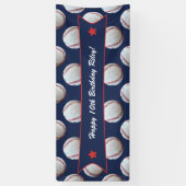 Blij baard feest spandoek (Verticaal)