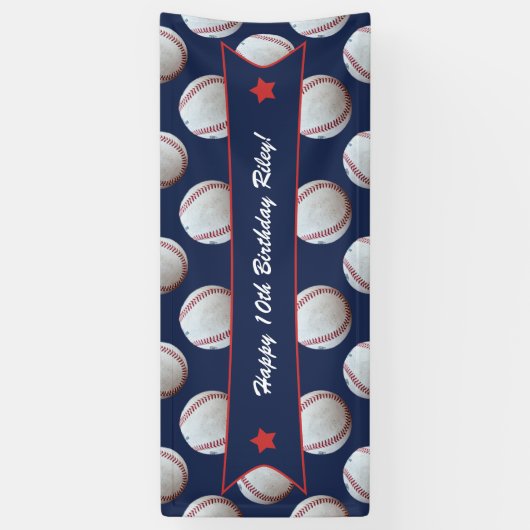 Blij baard feest spandoek (Verticaal)