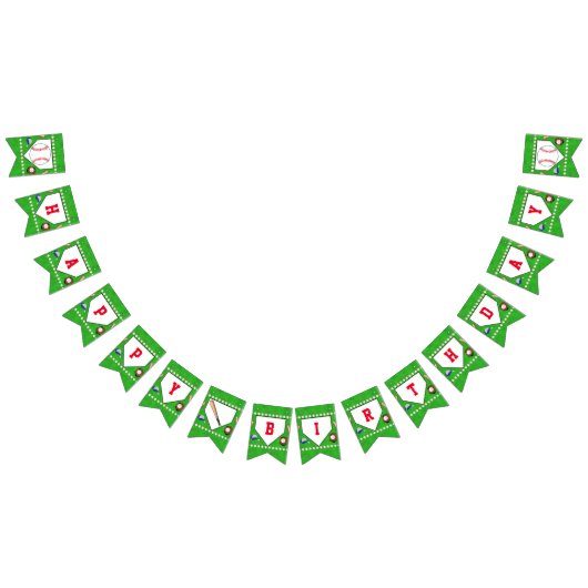 Blij baard vlaggetjes (Alle)