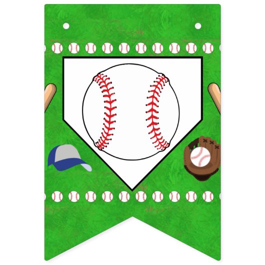 Blij baard vlaggetjes (Eerste vlag)