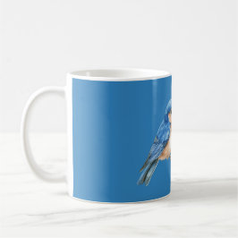 Blij Blauwe Vogel Koffiemok