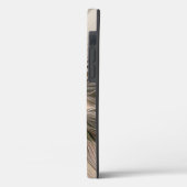 Blij Bloem Abstract Beige Bruin Bloem Fractal Case-Mate iPhone Case (Achterkant / Links)