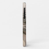 Blij Bloem Abstract Beige Bruin Bloemmotief Fracta Case-Mate iPhone Case (Achterkant/links)