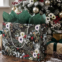 Blij botanisch kerst persoonlijk groot cadeauzakje