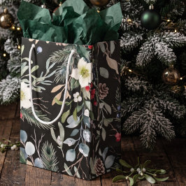 Blij botanisch kerst persoonlijk klein cadeauzakje