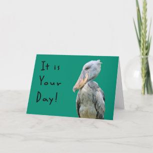 Blij Boze Dag Kaart met Boze Vogel