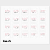 Blij-Brief Stickers  (Vel)