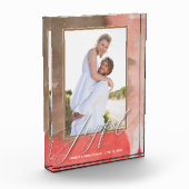 Blij bruidspaar  fotoblokken (Links)