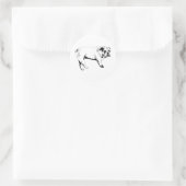 Blij Bulldog Sticker (Tas)