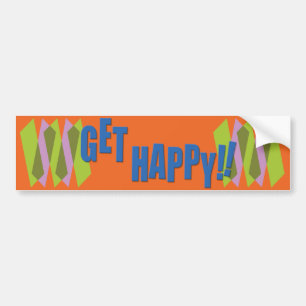 Blij! Bumpersticker