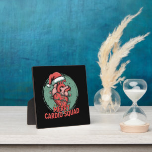 Blij Cardio Team Schattig Anatomisch Hart met Kers Fotoplaat