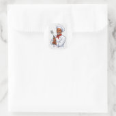 blij chef koken keuken grappige chef sticker (Tas)