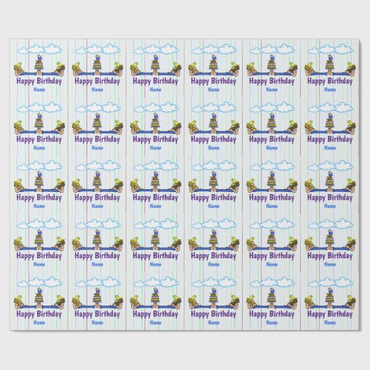 Blij dat de dag van de Vervulling Papier van de Da (Vlak)