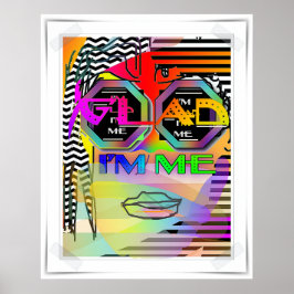 Blij dat ik ben poster